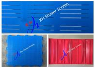 Vaglio oscillante dell'unità di elaborazione di Shaker Screen dello scisto del poliuretano per l'attrezzatura mineraria