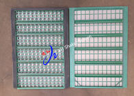 Pagina d'acciaio NOVEMBRE VSM100 Brandt Shaker Screens Waved Type dimensione di 656mm x di 910