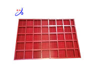 Pannelli rossi dello schermo del poliuretano per la perforazione della miniera e l'attrezzatura solida di controllo