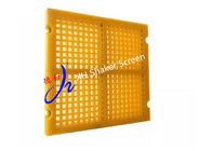 Vibrazione Mesh Polyurethane Screen Panels With 305 * 305 * 45mm per asciugare