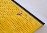 Pannelli di blocco anti- dello schermo del poliuretano, schermo di griglia per attrezzatura di vibrazione